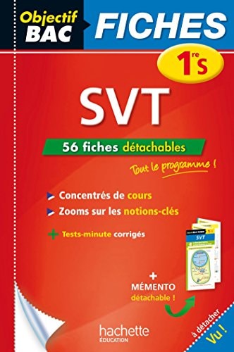 Objectif Bac Fiches Detachables Svt 1ere S