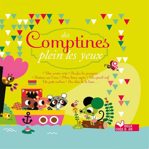 Comptines à écouter - coffret lampe et rondelles
