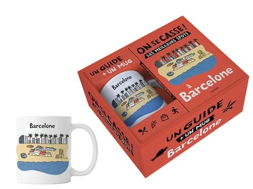 On se casse ! Les meilleurs spots de Barcelone Coffret avec 1 mug et 1 guide