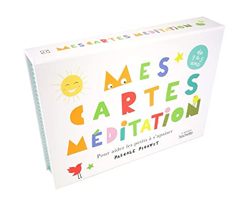 Mes cartes méditation Pour aider les petits à s'apaiser. Avec 60 cartes