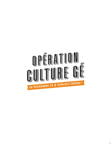 Opération Culture Gé !