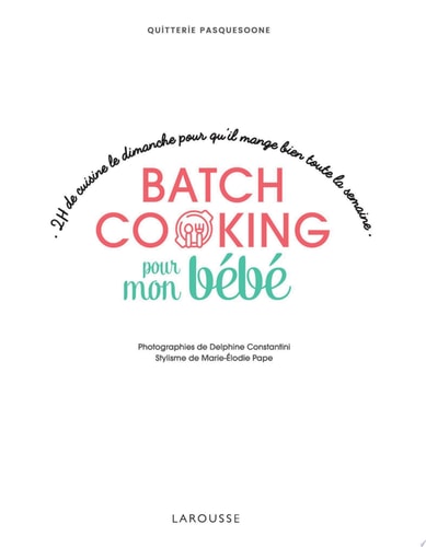 Batch cooking des bébés