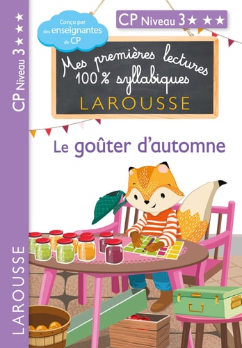 Le goûter d'automne CP Niveau 3