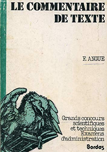 Le commentaire de texte