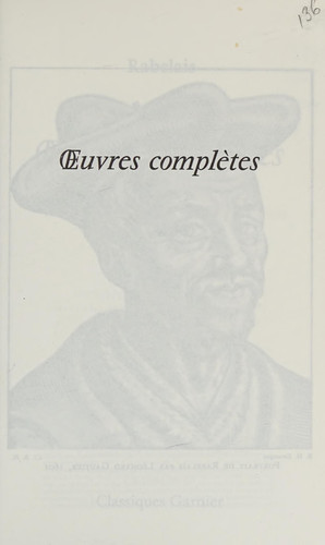 Oeuvres Complètes Tome I