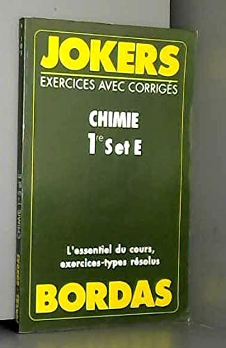 Chimie, 1re S, E