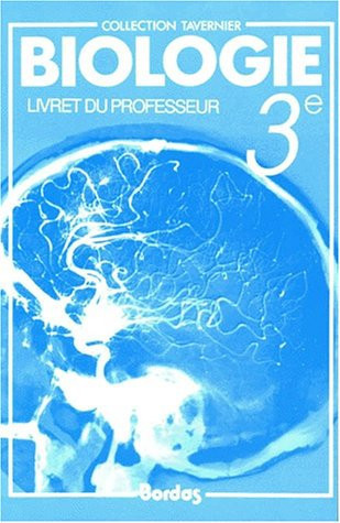 Biologie 3e livret du professeur