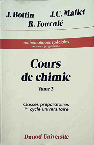 Cours de chimie, tome 2