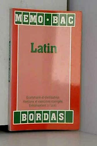 MEMO BAC.34 LATIN