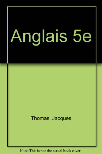 Anglais 5e