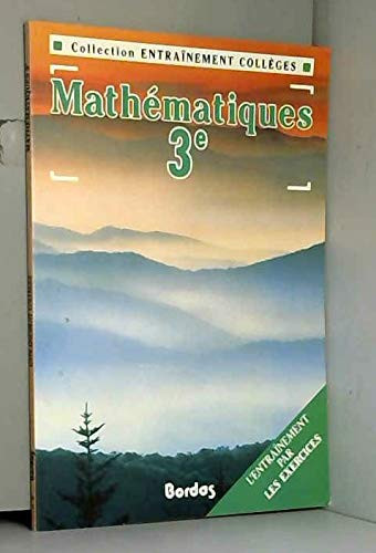 Mathématiques, 3e