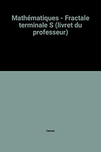 Mathématiques terminale S