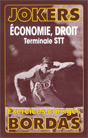 Economie, droit, terminale STT