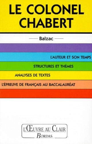 Le colonel Chabert, Balzac
