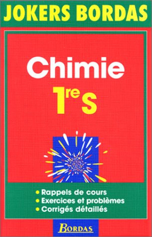 Chimie, 1re S
