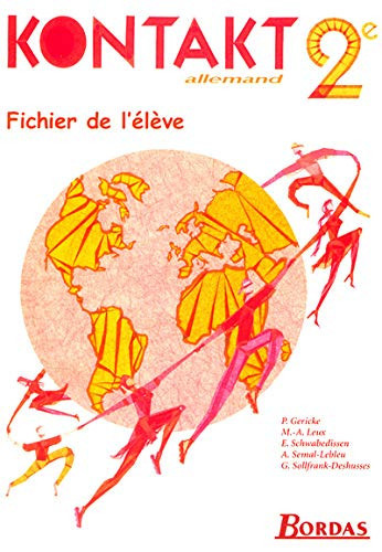 Allemand 2e Kontakt Fichier de l'élève