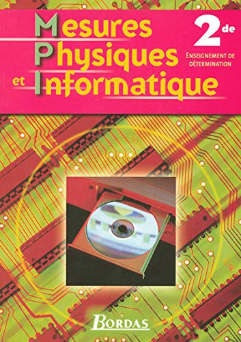 Mesures physiques et informatique 2de, enseignement de détermination
