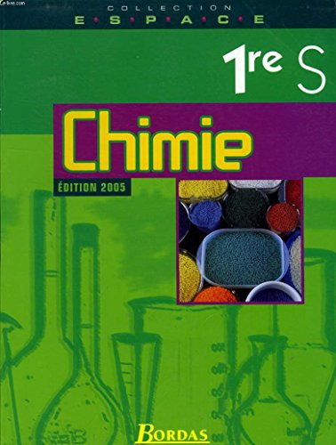 Chimie 1re S