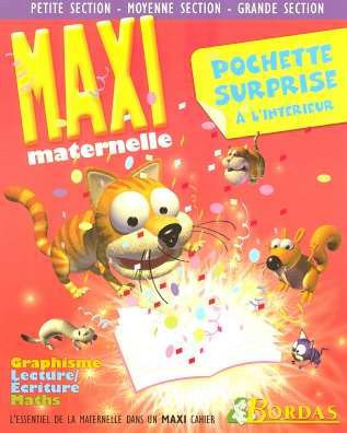 Maxi Maternelle Petite section moyenne section grande section