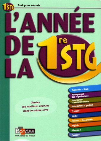 L'année de la 1e STG