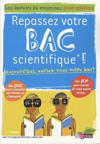 Repassez votre Bac scientifique !