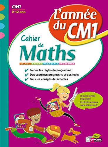 Cahier de Maths CM1