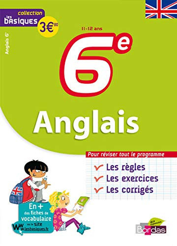 Anglais 6e 11-12 ans