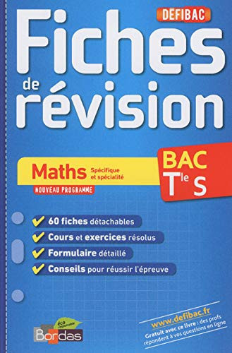 Fiches de révision spécifique et spécialité