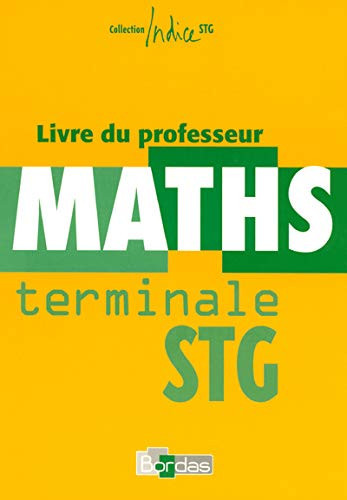 Maths Tle STG Livre du professeur