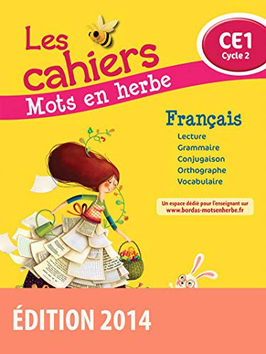 Les cahiers mots en herbe CE1, cycle 2