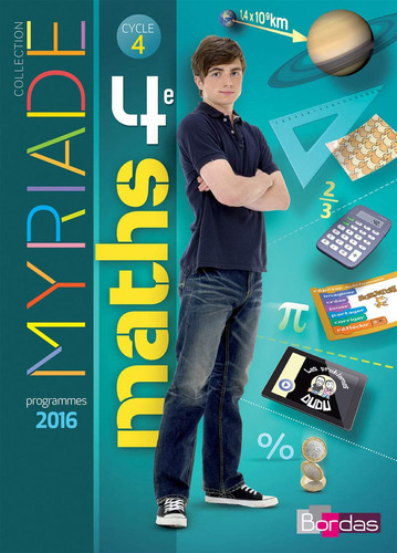 Myriade Mathématiques 4e Cycle 4 Manuel de l'élève