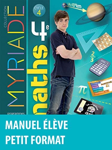 Maths 4e Myriade Manuel de l'élève