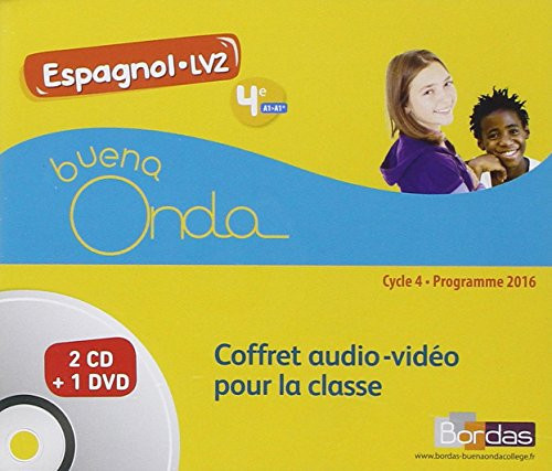 Buena Onda Collège Espagnol LV2 4e 2017 Matériel audio vidéo collectif