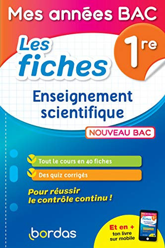 Enseignement scientifique 1re Les fiches