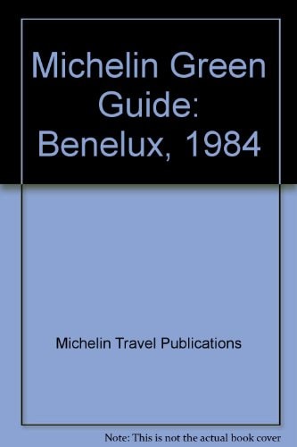 Michelin Red Guide Benelux 1984