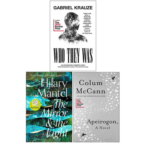 Man Booker Prize 2020 Long list Series 2: 3 Books Collection Set (Who They Was, The Mirror & The Light, Apeirogon)