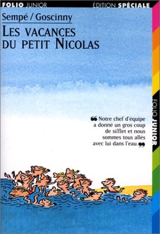 Les Vacances du Petit Nicolas. Buch und Cassette.