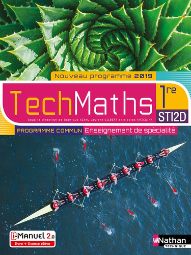 TechMaths 1re STI2D Enseignement commun et de spécialité