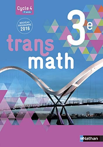 Transmath 3e nouveau programme 2016
