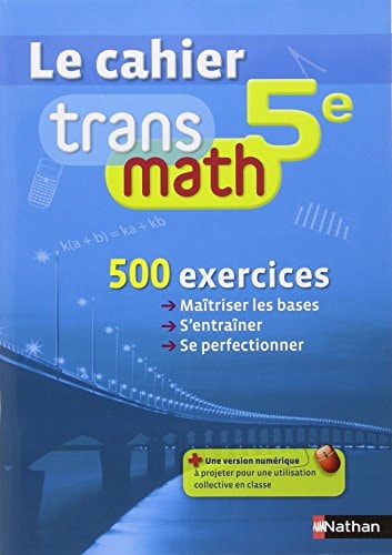 Transmath 5e le cahier