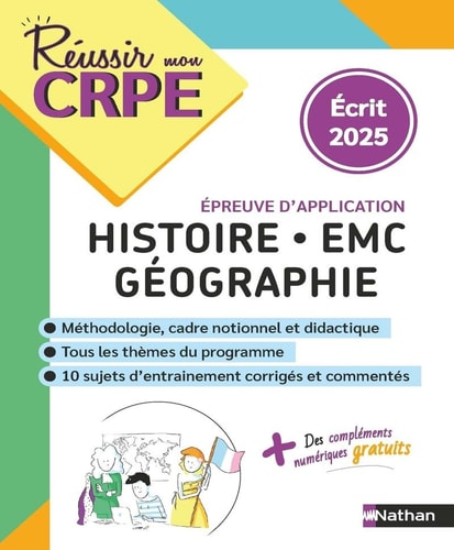 Histoire Géographie EMC Epreuve d'application