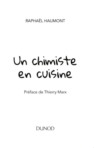 Un chimiste en cuisine