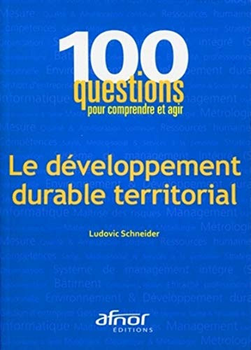 Le développement durable territorial