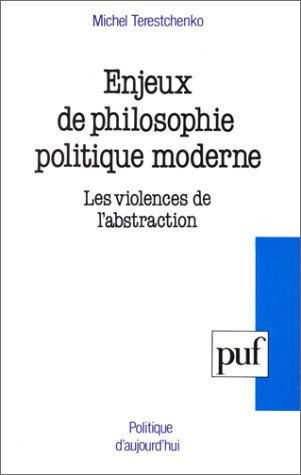 enjeux de philosophie politique moderne