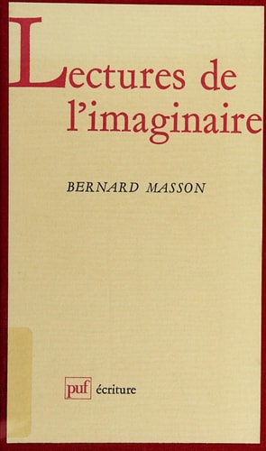 Lectures de l'imaginaire (Ancien prix éditeur : 25.50  - Economisez 49 %) (ECRITURE)