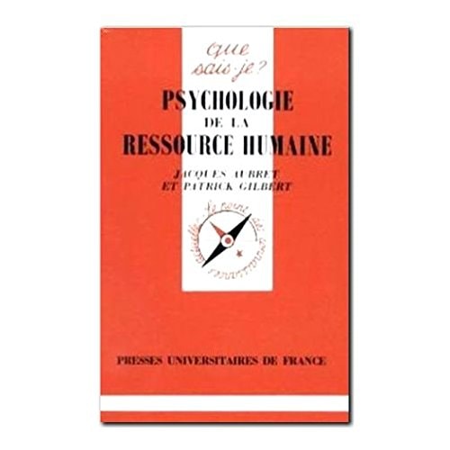 Psychologie de la ressource humaine