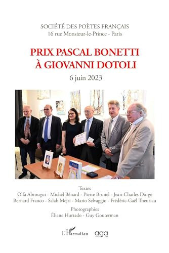Prix Pascal Bonetti à Giovanni Dotoli 6 juin 2023