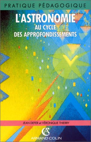 L'astronomie au cycle des approfondissements