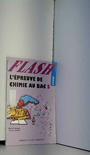 L'épreuve de chimie au bac S