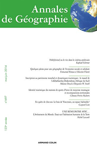 Annales de Geographie N 697 (3/2014) Varia